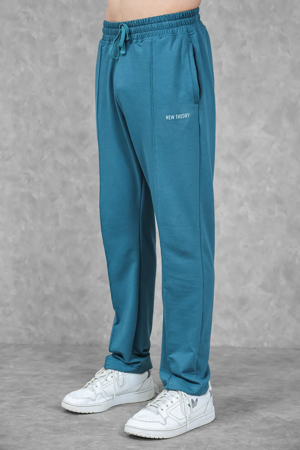 Studio Straight Fit Jogger- Azure Teal