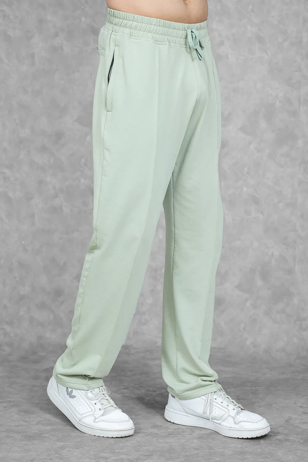 Studio Straight Fit Jogger- Dark Mint