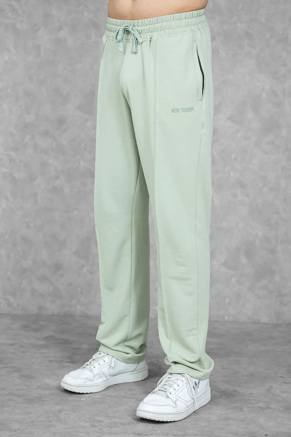 Studio Straight Fit Jogger- Dark Mint