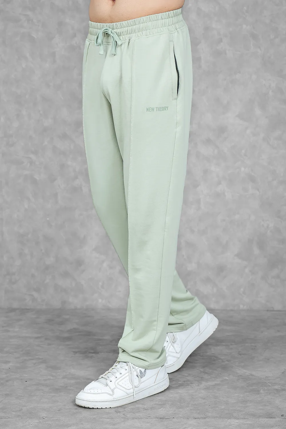 Studio Straight Fit Jogger- Dark Mint