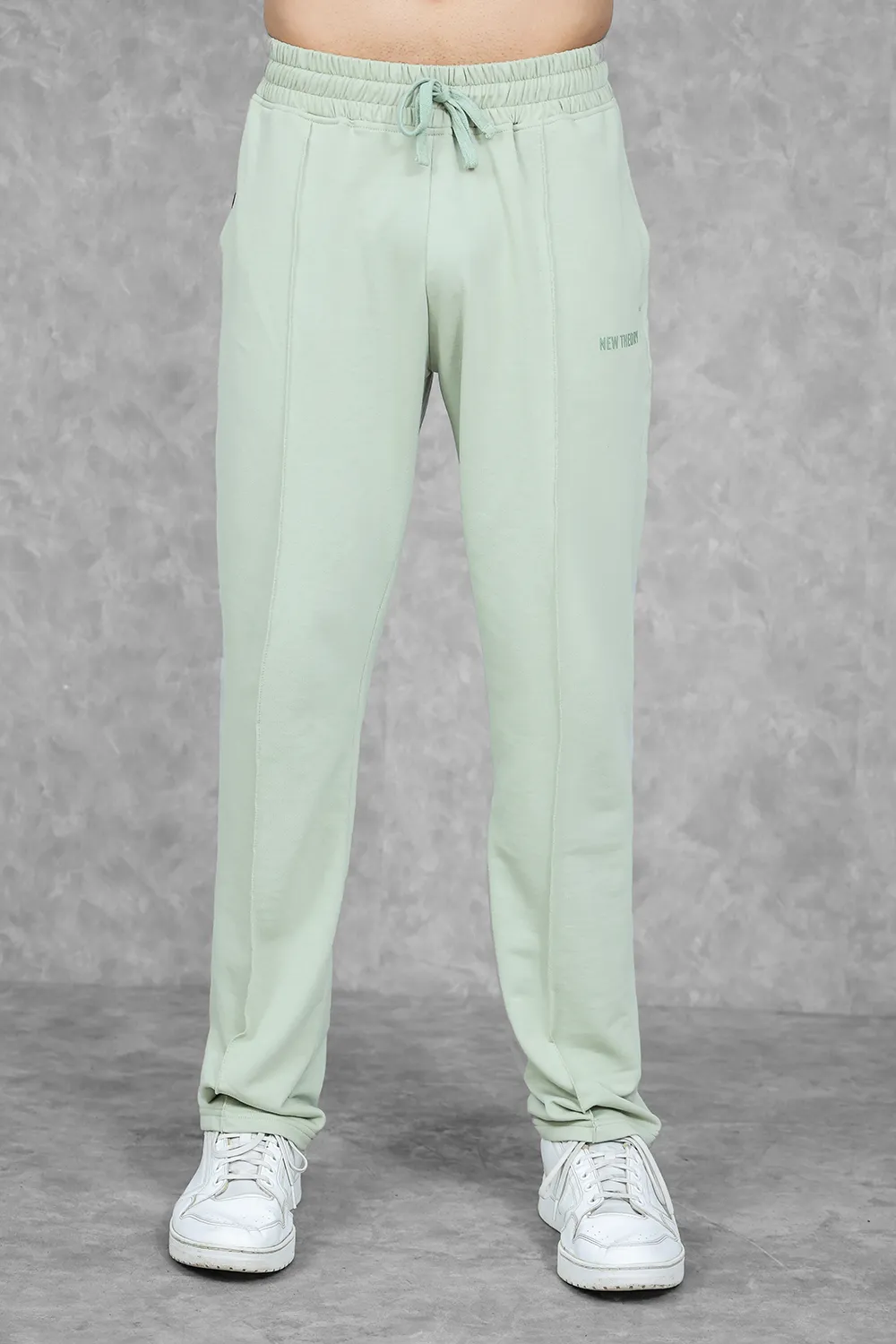 Studio Straight Fit Jogger- Dark Mint