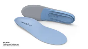 SUPERfeet - Medium Arch Support - Running & Hiking Insoles for Flat Feet