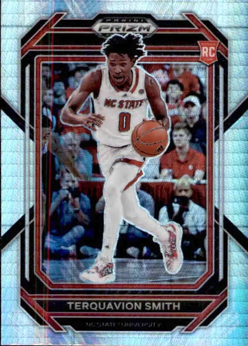 Terquavion Smith, RC, Hyper Prizm, 2023 Panini Prizm Draft Picks Basketball NBA