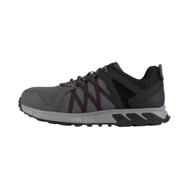 Trailgrip Alloy-Toe Athletic Work Shoe Grey/Black