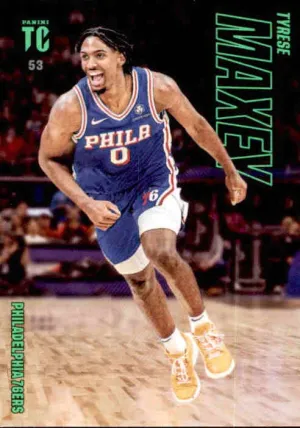 Tyrese Maxey, #53, 2024 Panini Top Class Basketball NBA