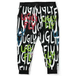 Ugly Fly Premium Fashion Voluptuous ( ) Plus-size Jogger