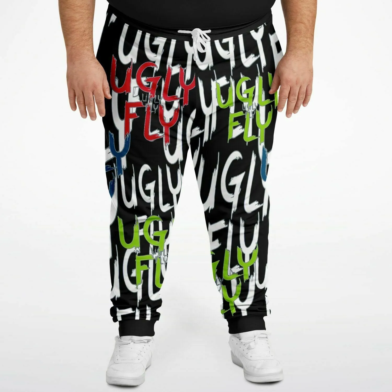 Ugly Fly Premium Fashion Voluptuous ( ) Plus-size Jogger