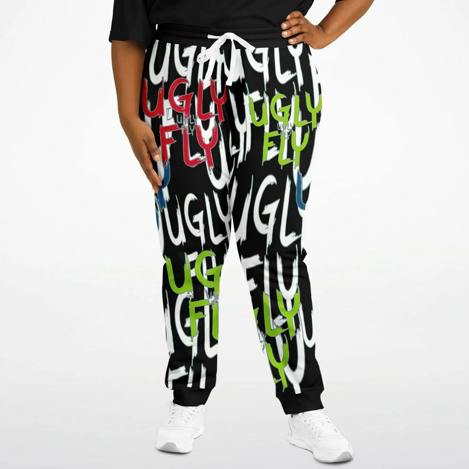 Ugly Fly Premium Fashion Voluptuous ( ) Plus-size Jogger