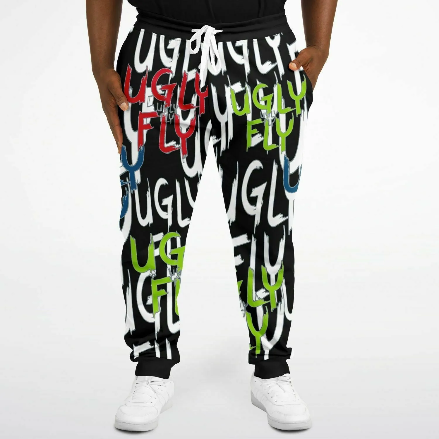 Ugly Fly Premium Fashion Voluptuous ( ) Plus-size Jogger