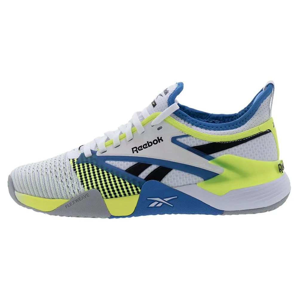 Unisex Nano Court Shoes White and Digital Lime