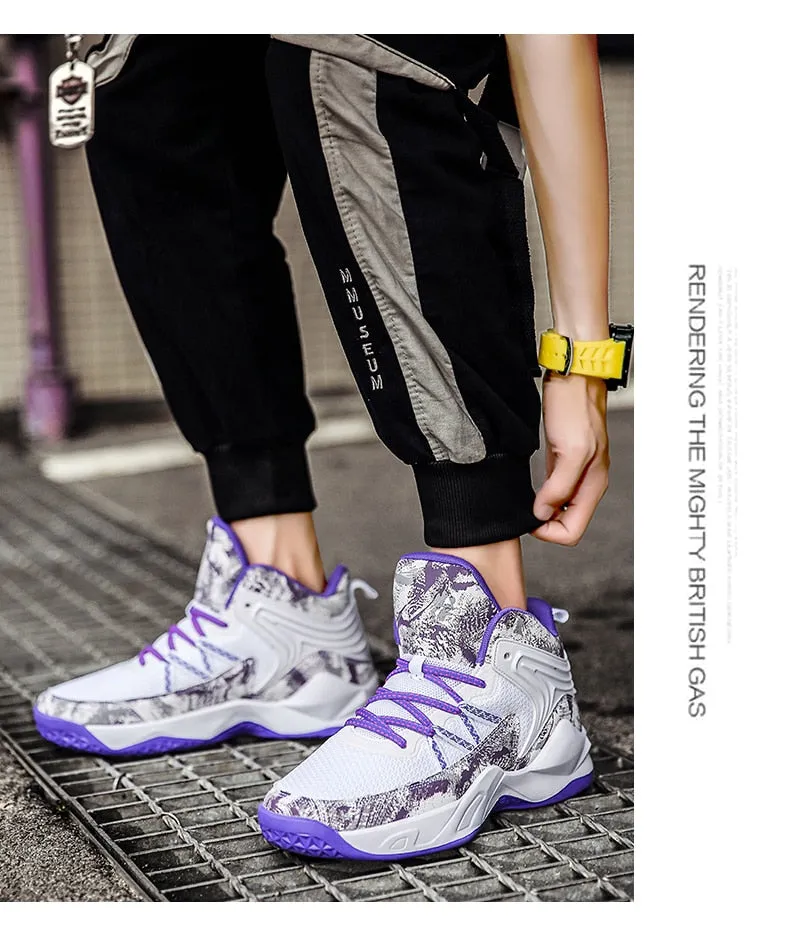 Unisex Street Basketball Culture Sports Shoes High Quality Sneakers