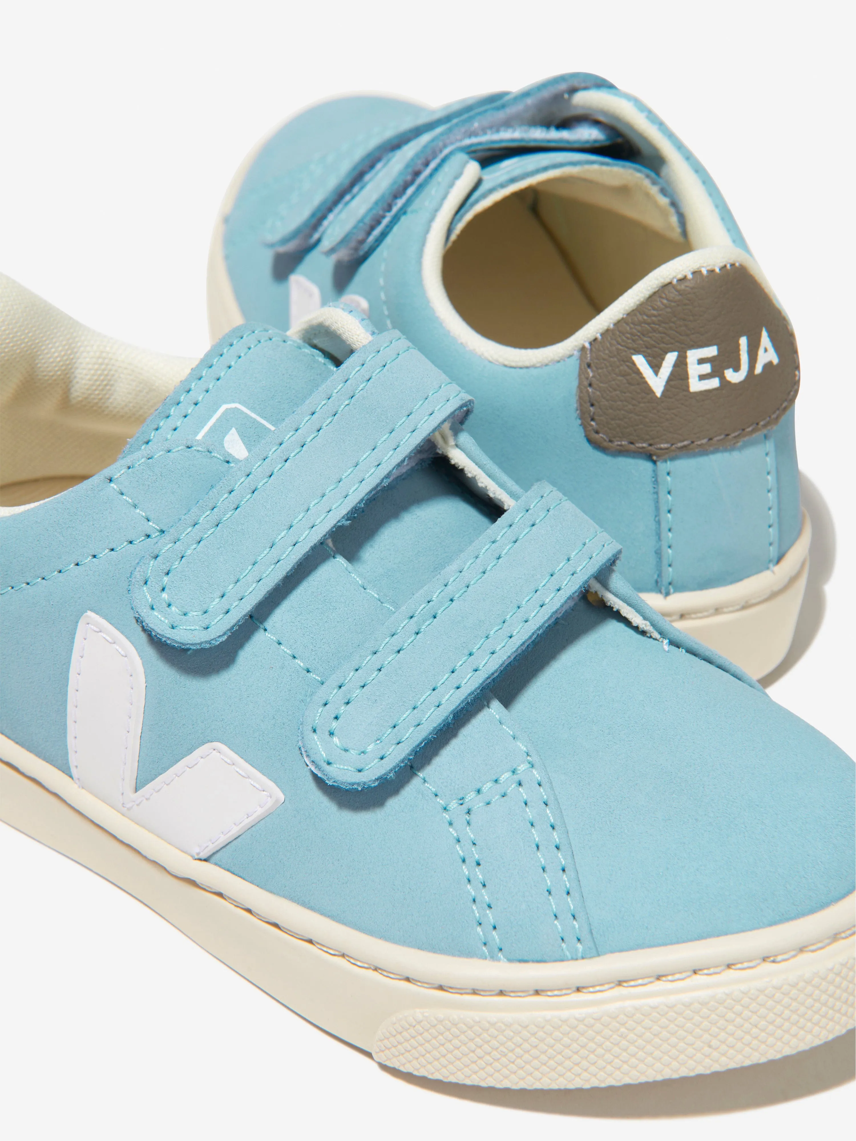 Veja Unisex Esplar Velcro Nubuck Trainers