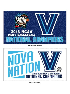 Villanova Wildcats 2018 Men's Bball National Champions Locker Room Towel