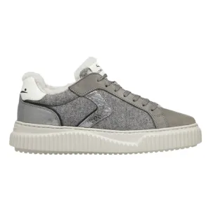 Voile Blanche Women's Lipari Fur Nubuck/Felt Charcoal Grey