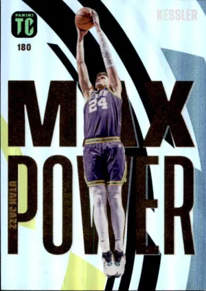 Walker Kessler, Max Power, #180, 2024 Panini Top Class Basketball NBA