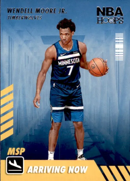 Wendell Moore Jr, Arriving Now, 2022-23 Panini Hoops Basketball NBA