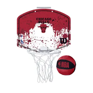 Wilson NBA Team Mini Hoop Chicago Bulls