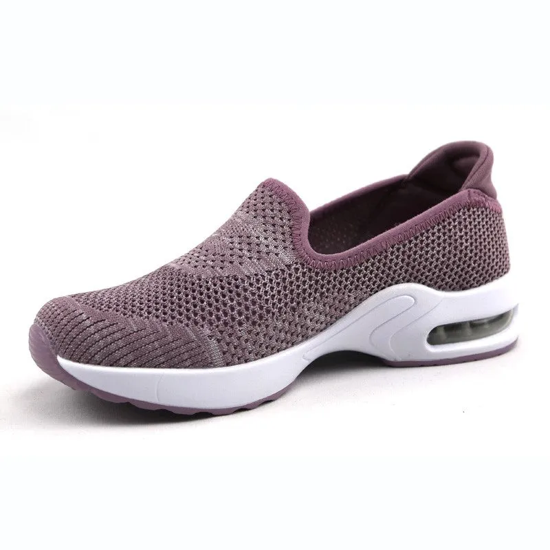 Women's air-cushion breathable leisure heel slippers