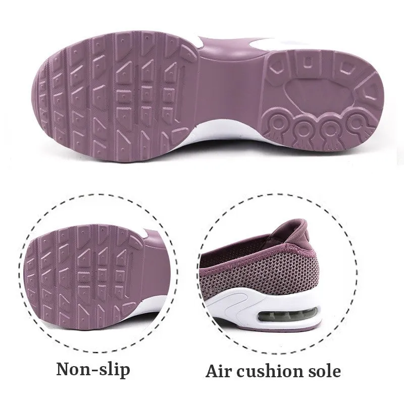 Women's air-cushion breathable leisure heel slippers