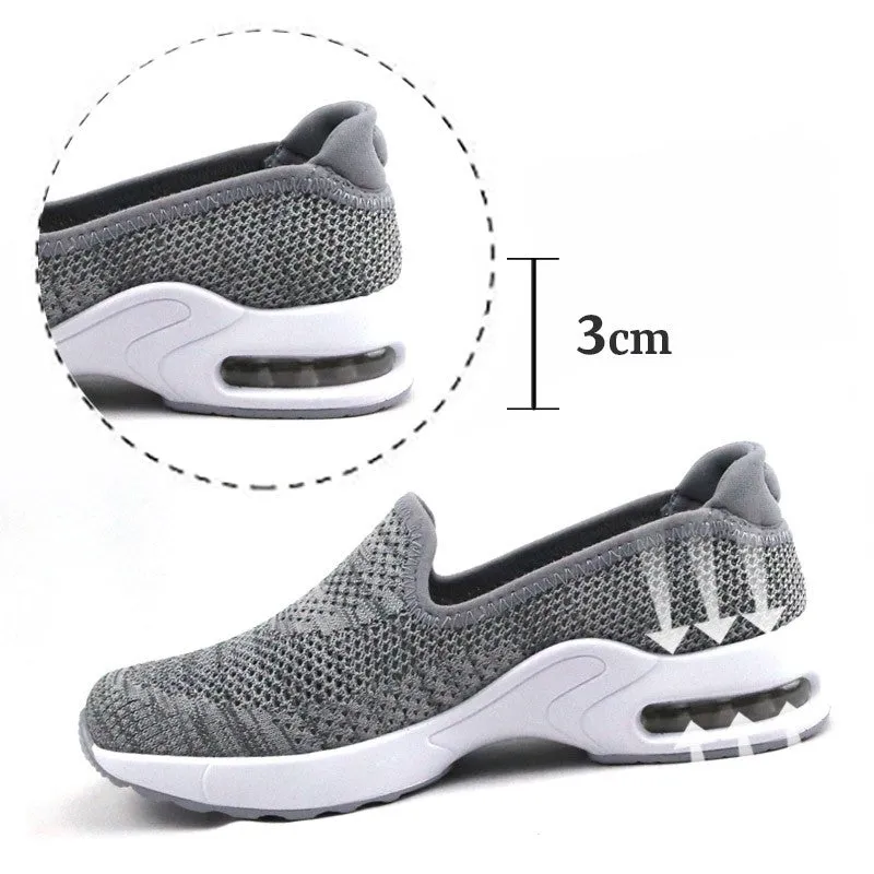 Women's air-cushion breathable leisure heel slippers