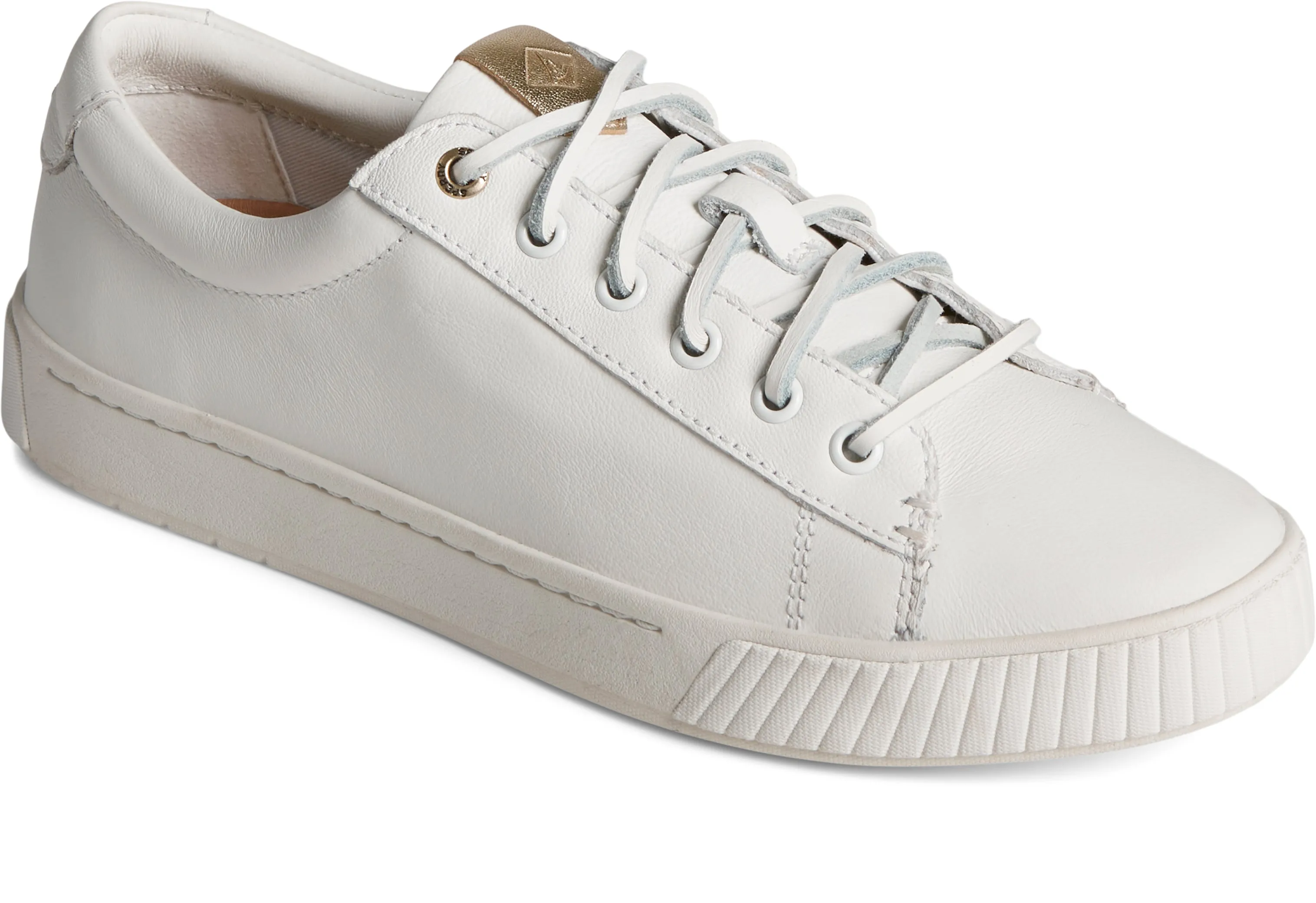 Women's Anchor Plushwave Leather White