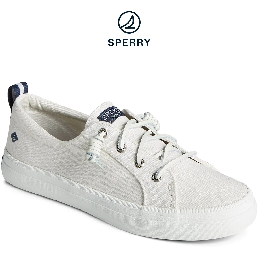 Women's Crest Vibe White Sneaker (STS99250)