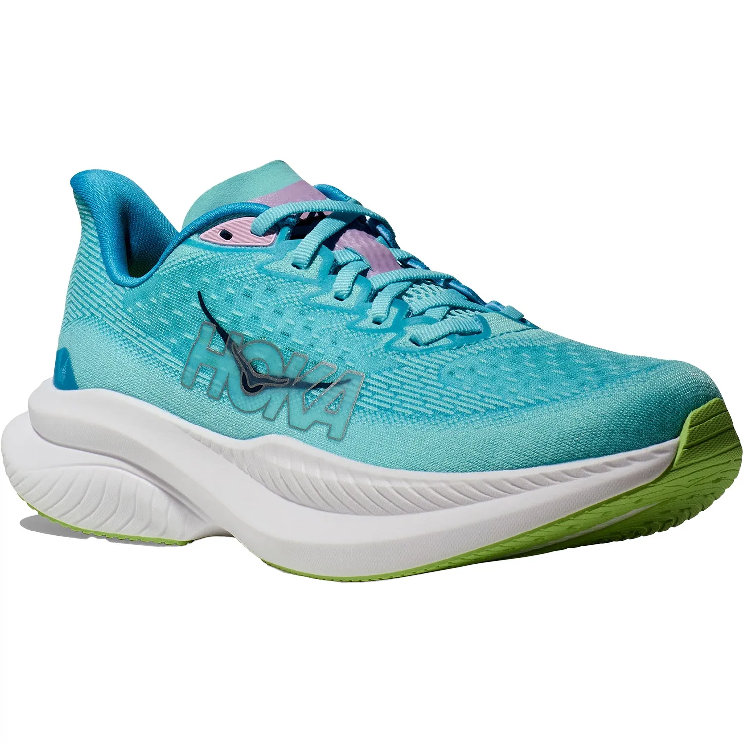 Women's Hoka Mach 6 Cloudless/Waterpark Synthetic