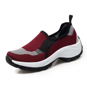 Women's Thick-heels Slip-on Casual Shoes