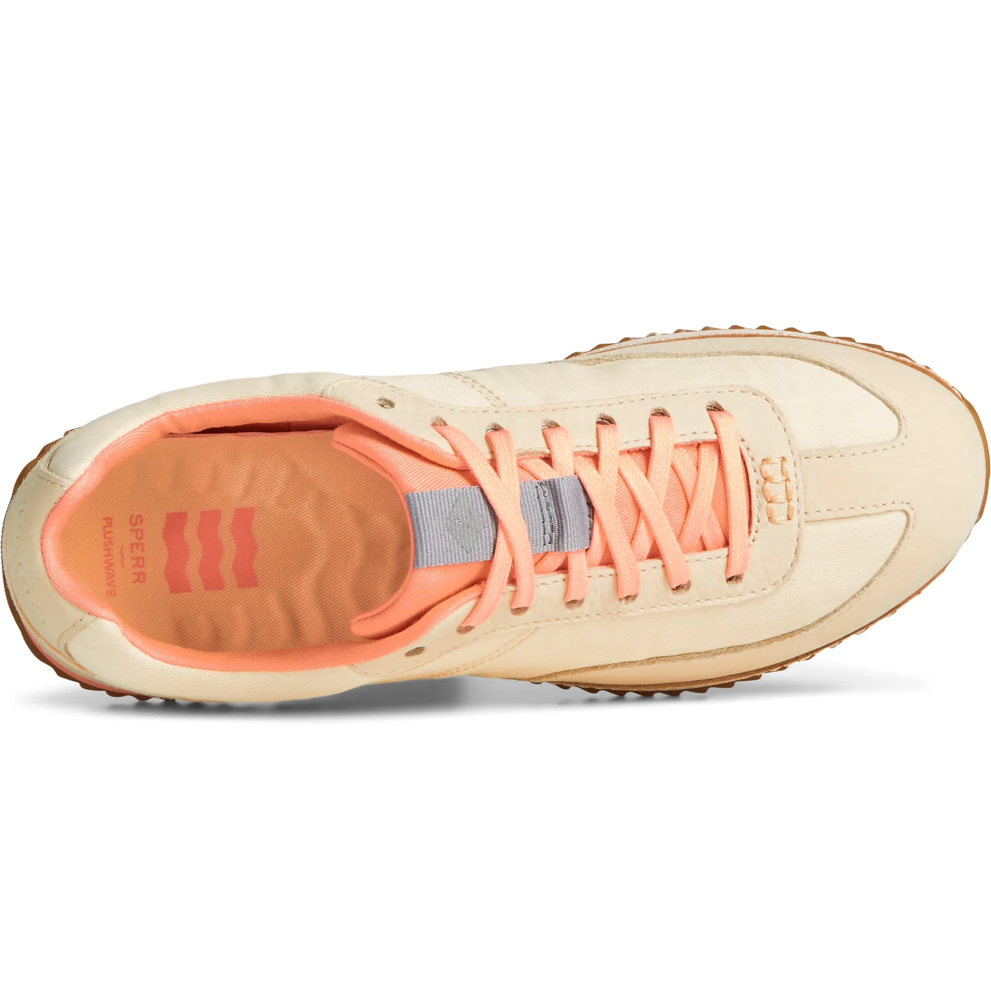 Women's Trainer PLUSHWAVE Sneaker - Cream (STS87422)